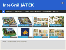 Tablet Screenshot of integraljatek.hu